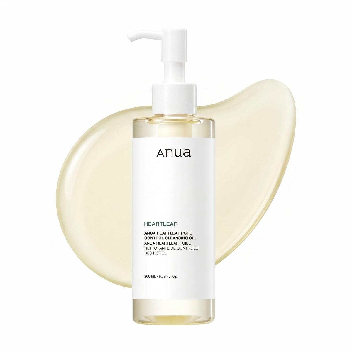 Anua Heartleaf Cleansing Oil 200ml | Gentle Makeup & Pore Cleansing Oil
