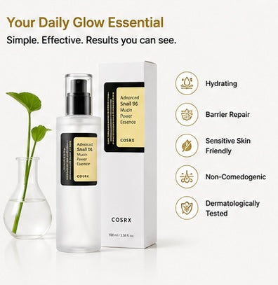 COSRX Advanced Snail 96 Mucin Power Essence 100ml | Hydrating & Barrier Repair Essence