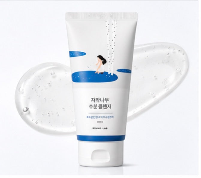 ROUND LAB Birch Juice Moisturizing Cleanser 150ml | Hydrating Low pH Daily Cleanser