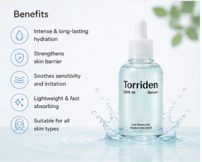 Torriden Dive-In Low Molecular Hyaluronic Acid Serum 50ml
