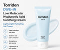 Torriden DIVE-IN Low Molecular Hyaluronic Acid Soothing Cream 100ml | Lightweight Hydrating Gel Cream