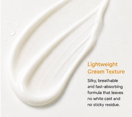 Anua Zero-Cast Moisturizing Finish Sunscreen SPF 50 50ml | Lightweight Hydrating Daily Sunscreen