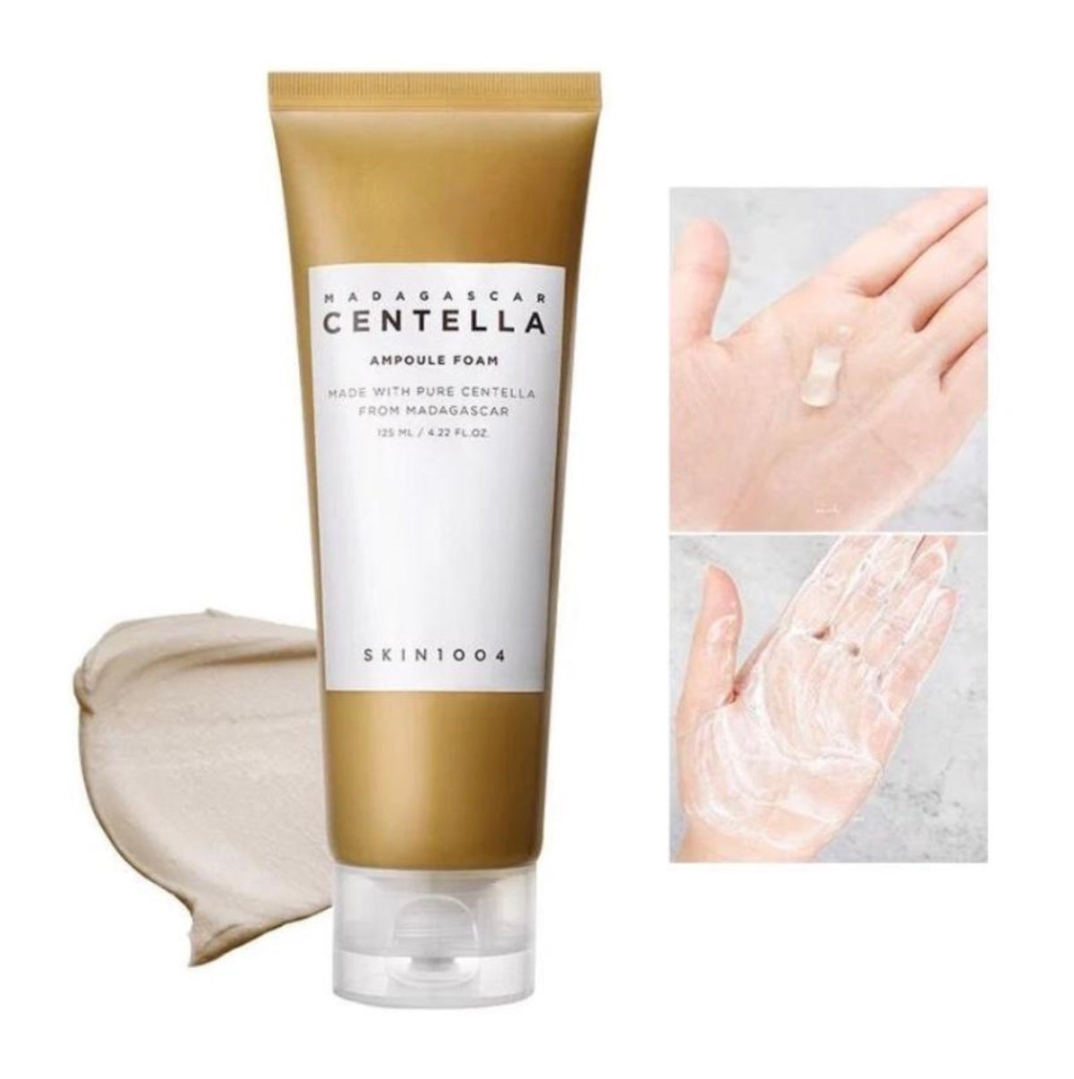 SKIN1004 Madagascar Centella Ampoule Foam 125ml | Gentle pH-Balanced Cleanser